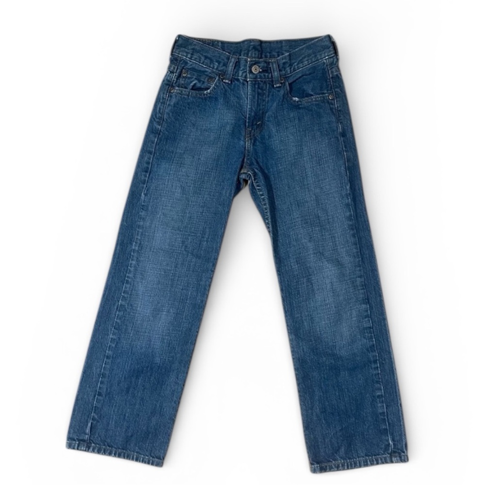 Levi’s Boys 550 Relaxed Fit Jeans Size 10R 25x24 Medium Wash Durable Denim